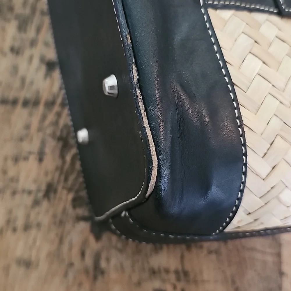 ALEXANDRO YEO Woven Open Top Satchel‎ Handbag